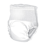 McKesson Absorbent Underwear Pull On with Tear Away Seams Adult Large Unisex Disposable Moderate Absorbency, UW33845, Case of 72