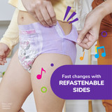 Pull-Ups Female Toddler Training Pants Size 4T to 5T Disposable Moderate Absorbency, 51357, Pack of 17