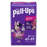 Pull-Ups Female Toddler Training Pants Size 4T to 5T Disposable Moderate Absorbency, 51357, Pack of 17