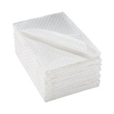 McKesson Procedure Towel, White, Deluxe 2-Ply Tissue with Polyback, Diamond Embossed, 500 per Case, Case of 500