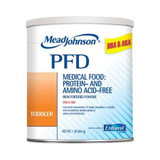 Pediatric Protein and Amino Acid-Free Formula PFD Toddler Unflavored 14.1 oz. Can Powder 892713 Case/6 MEAD JOHNSON 1184680_CS Pediatric Protein and Amino Acid-Free Formula PFD Toddler Unflavored 14.1 oz. Can Powder 892713 Case/6 MEAD JOHNSON 1184680_CS