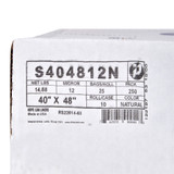 McKesson Trash Bag 45 gal. 12 Mic. 40 X 48 Inch Clear Medium Duty Star Seal Bottom Coreless Roll, S404812N-1, Case of 250