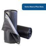 McKesson Trash Bag 45 gal. 1.1 mil 38 X 58 Inch Gray Extra Heavy Plus Duty Star Seal Bottom Coreless Roll, BR3858XHVG, Case of 100