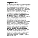 Organic Nutrition Vegan Oral Supplement Vanilla Bean Flavor Liquid 11 oz. Carton, 851770003223, Case of 12