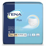 TENA ProSkin Plus Absorbent Underwear Pull On with Tear Away Seams Adult 2X-Large Unisex Disposable Moderate Absorbency, 72508, Case of 48