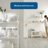 McKesson Trash Bag 16 gal. 0.70 mil 24 X 32 Inch Clear Extra Heavy Duty Star Seal Bottom Coreless Roll, BR2432MDC, Case of 500