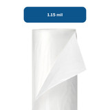 McKesson Trash Bag 45 gal. 1.15 mil 40 X 46 Inch Clear Super Plus Duty Star Seal Bottom Coreless Roll, SLW4046SPNS, Case of 100