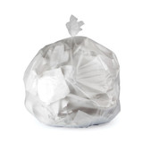 Heritage Trash Bag 45 gal. 17 Mic. 40 X 48 Inch Natural Extra Heavy Duty Star Seal Bottom Flat Pack, Z8048XN, Case of 250