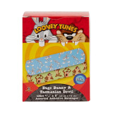 Adhesive Strip Looney Tunes Stat Strip 3/4 X 3 Inch Plastic Rectangle Kid Design Looney Tunes Bugs and Taz Sterile 1073737 Box/100 7940018158 Dukal 278007_BX Adhesive Strip Looney Tunes Stat Strip 3/4 X 3 Inch Plastic Rectangle Kid Design Looney Tunes Bugs and Taz Sterile 1073737 Box/100 7940018158 Dukal 278007_BX