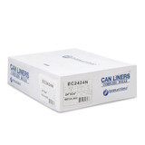 McKesson Trash Bag 10 gal. 5 Mic. 24 X 24 Inch Clear Light Duty Star Seal Bottom Coreless Roll, EC2424N, Case of 1000