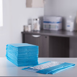 McKesson Procedure Underpad 17 W X 24 L Inch Blue NonSterile, 16-16650, Case of 6
