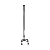 Small Base Quad Cane McKesson Steel 30 to 39 Inch Height Black 146-RTL10310 Each/1 16-PBHPSL25G2.0 MCK BRAND 1065220_EA Small Base Quad Cane McKesson Steel 30 to 39 Inch Height Black 146-RTL10310 Each/1 16-PBHPSL25G2.0 MCK BRAND 1065220_EA