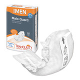 Tranquility Male Guard Bladder Control Pad 5-1/4 X 12-1/4 Inch Length Heavy Absorbency Super Absorbent Core One Size Fits Most, 2385, Case of 104