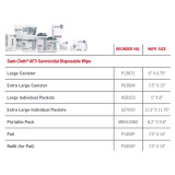 Sani-Cloth AF3 Surface Disinfectant Cleaner Premoistened Germicidal Manual Pull Wipe 160 Count Pail Disposable Mild Scent NonSterile P1450P Can/1 JAWS-9010-35 Professional Disposables 876338_CN Sani-Cloth AF3 Surface Disinfectant Cleaner Premoistened Germicidal Manual Pull Wipe 160 Count Pail Disposable Mild Scent NonSterile P1450P Can/1 JAWS-9010-35 Professional Disposables 876338_CN