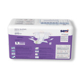 Seni Super Incontinence Brief Adult Small Unisex Disposable Heavy Absorbency, S-SM25-BS1, Pack of 25