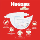 Unisex Baby Diaper Huggies Little Snugglers Size 1 Disposable Moderate Absorbency 49695 Pack/32 7305D-632 Kimberly Clark 1128672_PK