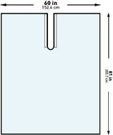 Orthopedic Drape McKesson Impervious U-Drape 60 W x 81 L Inch Sterile 183-I80-09147-S Pack of 1 18003 McKesson 1101289_PK