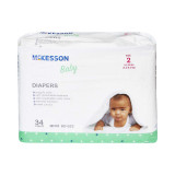 Unisex Baby Diaper McKesson Size 2 Disposable Moderate Absorbency BD-SZ2 Bag/1 720-12BXBD MCK BRAND 1144475_BG