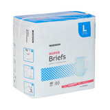 McKesson Incontinence Brief Adult Large Unisex Disposable Moderate Absorbency, BR30644, Case of 72