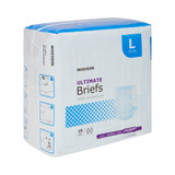 McKesson Incontinence Brief Adult Large Unisex Disposable Heavy Absorbency, BR33892, Case of 72