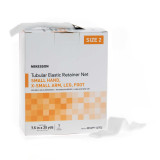 Elastic Net Retainer Dressing McKesson Tubular Elastic 7-1/2 Inch X 25 Yard 19.1 cm X 22.9 m Size 2 White Small Hand / X-Small Arm / Leg / Foot NonSterile MSVP114702 Box/1 65651-100 MCK BRAND 1113346_BX