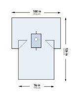 Surgical Drape McKesson Breast Drape 100 W X 76 W X 126 L Inch Sterile 183-I80-05214G-S Pack/1 146-10430-8 MCK BRAND 1101268_PK