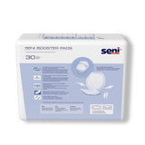Seni Booster Pad 25 Inch Length Moderate Absorbency Super Absorbent Core One Size Fits Most, S-NO30-PB1, Pack of 30