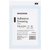 McKesson Non-Adherent Dressing with Adhesive 2 X 3 Inch Sterile 1 per Pack, 16-4272, Case of 2400