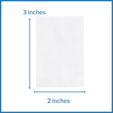 McKesson Non-Adherent Dressing with Adhesive 2 X 3 Inch Sterile 1 per Pack, 16-4272, Box of 100