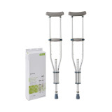 Underarm Crutches McKesson Aluminum Frame Youth / Adult / Tall Adult 300 lbs. Weight Capacity Push Button Adjustment 146-RTL10433 Box/1 Jan-70 MCK BRAND 1095263_BX