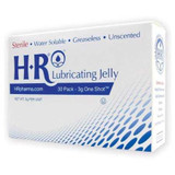 Lubricating Jelly HR One Shot 3 Gram Individual Packet Sterile 208 Box/30 56650A HR PHARMACEUTICALS 1108580_BX