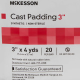 Cast Padding McKesson 3 Inch X 4 Yard Polyester NonSterile 16-CP3 Case/80 17245 MCK BRAND 734225_CS