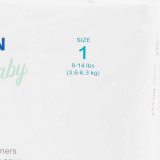 Unisex Baby Diaper McKesson Size 1 Disposable Moderate Absorbency BD-SZ1 Case/6 A4-S00Y2 MCK BRAND 1144474_CS