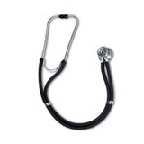 Sprague Stethoscope W.A. Baum Black 2-Tube 30 Inch Tube Double-Sided Chestpiece 2700 Each/1 555-7302-0200 W.A. Baum 709505_EA