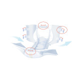 Unisex Adult Incontinence Brief Seni Super Plus Medium Disposable Heavy Absorbency S-ME10-BP1 Case/40 15116 TZMO USA Inc 1163825_CS