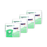Unisex Adult Incontinence Brief Seni Super Plus Medium Disposable Heavy Absorbency S-ME10-BP1 Case/40 15116 TZMO USA Inc 1163825_CS