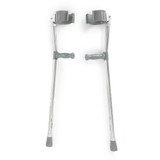 Forearm Crutches Mckesson Adult Steel Frame 300 lbs. Weight Capacity 146-10403 Case of 6