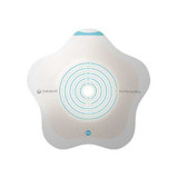 Ostomy Barrier SenSura Mio Convex Flip Pre-Cut Standard Wear Elastic Adhesive 60 mm Flange Blue Code System 1-9/16 Inch Opening 18523 Box/5 DX4GC607 Coloplast 1124346_BX