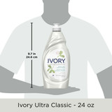 Ivory Dish Detergent 24 oz. Bottle Liquid Classic Scent, PGC25574, Pack of 1