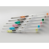 VanishPoint Peripheral IV Catheter 20 Gauge 1-1/4 Inch Polyurethane Straight Hub Non Blood Control Passive Safety, 31441, Pack of 1