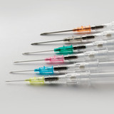 VanishPoint Peripheral IV Catheter 20 Gauge 1-1/4 Inch Polyurethane Straight Hub Non Blood Control Passive Safety, 31441, Case of 200