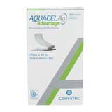 Aquacel Ag Advantage Silver Hydrofiber Dressing 3/4 X 18 Inch Ribbon Sterile, 422300, Pack of 1