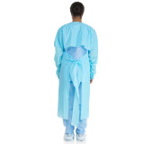 Over-the-Head Protective Procedure Gown One Size Fits Most Blue NonSterile ASTM F1670 /ASTM F1671 Disposable 69490 Case/75 9642- O&M Halyard Inc 315087_CS Over-the-Head Protective Procedure Gown One Size Fits Most Blue NonSterile ASTM F1670 /ASTM F1671 Disposable 69490 Case/75 9642- O&M Halyard Inc 315087_CS