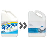 Sporox II Hydrogen Peroxide High-Level Disinfectant RTU Liquid 1 gal. Jug Reusable, 75156, Pack of 1