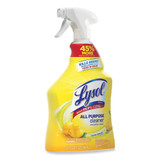 Lysol All Purpose Surface Disinfectant Cleaner Trigger Spray Liquid 32 oz. Bottle Lemon Breeze Scent NonSterile, RAC75352CT, Pack of 1