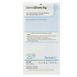 DermaGinate/ Ag Silver Alginate Dressing 4 X 8 Inch Rectangle Sterile, 00535E, Pack of 1