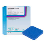 DermaBlue+ Foam Silver Foam Dressing 2 X 2 Inch Square Sterile, 76020214, Pack of 1