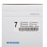 McKesson Perry Surgical Glove Size 7 Sterile Latex Standard Cuff Length Smooth Cream Chemo Tested, 20-1070N, Pair of 1
