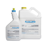 PeridoxRTU Sporicidal Surface Disinfectant Cleaner Peroxide Based Manual Pour Liquid 32 oz. Bottle Vinegar Scent Sterile, CR85335IR, Case of 6