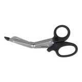 Trauma Shears McKesson Medicut Black 5-1/2 Inch Length Medical Grade Stainless Steel Finger Ring Handle Blunt Tip / Blunt Tip 321BKMM Case of 10